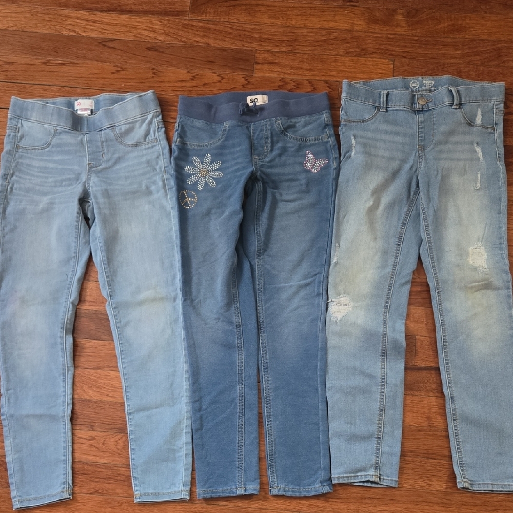 SO Sky Blue Denim Pants